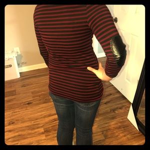 Long sleeve striped shirt